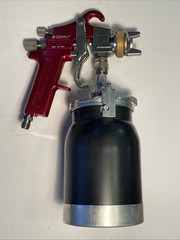 Vintage Snap-on Professional Paint Spray Gun Model BF590HVLP With BF-503 Cup
