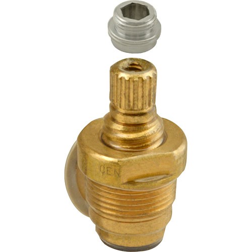 Mavrik Central Brass FullTurn Hot Stem and Seat Assembly