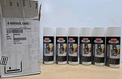 Krylon Industrial Acryli-Quik Acrylic Lacquer Paint Recoat K01501A07 Gloss White