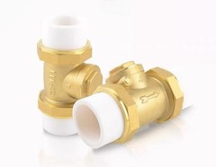 1/2″-4″ NPT Brass Water Oil Gas Swing Check Valve Threaded Plumbing Fitting