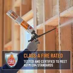 Kraken Bond FastCoat Spray Foam Insulation, Closed Cell 27.1 oz, 1 Pack Kit