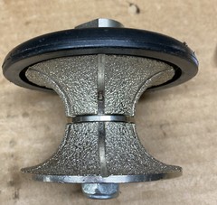 Radius Bullnose Diamond Thread Router Bit for Granite Concrete Stone New.