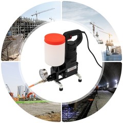 0-10000PSI Electric Grouting Machine High Pressure Grouting Injection Pump 1100W