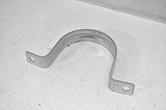 25 Piece 3″ Screw Clamp Galvanized Steel Corrosion Resistant Heavy Duty