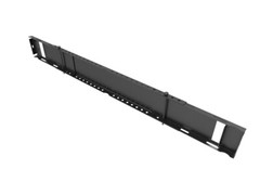 28.5-50 X 4.9 X 1″ Black Bollard Sign Frame Attachment Bracket 13118