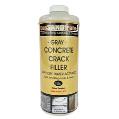 Concrete Crack Filler Gray 3lb Driveway Repair Sealant Sidewalk Patch Kit