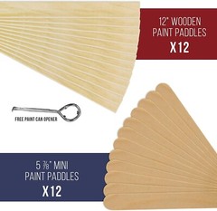 Versatile Paint Mixing Essentials in Durable Cups – 12 Piece Comprehensive Kit