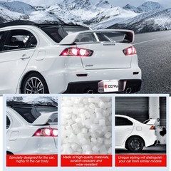 Black ABS Rear Trunk Spoiler Wing for Mitsubishi Lancer 2008-2017