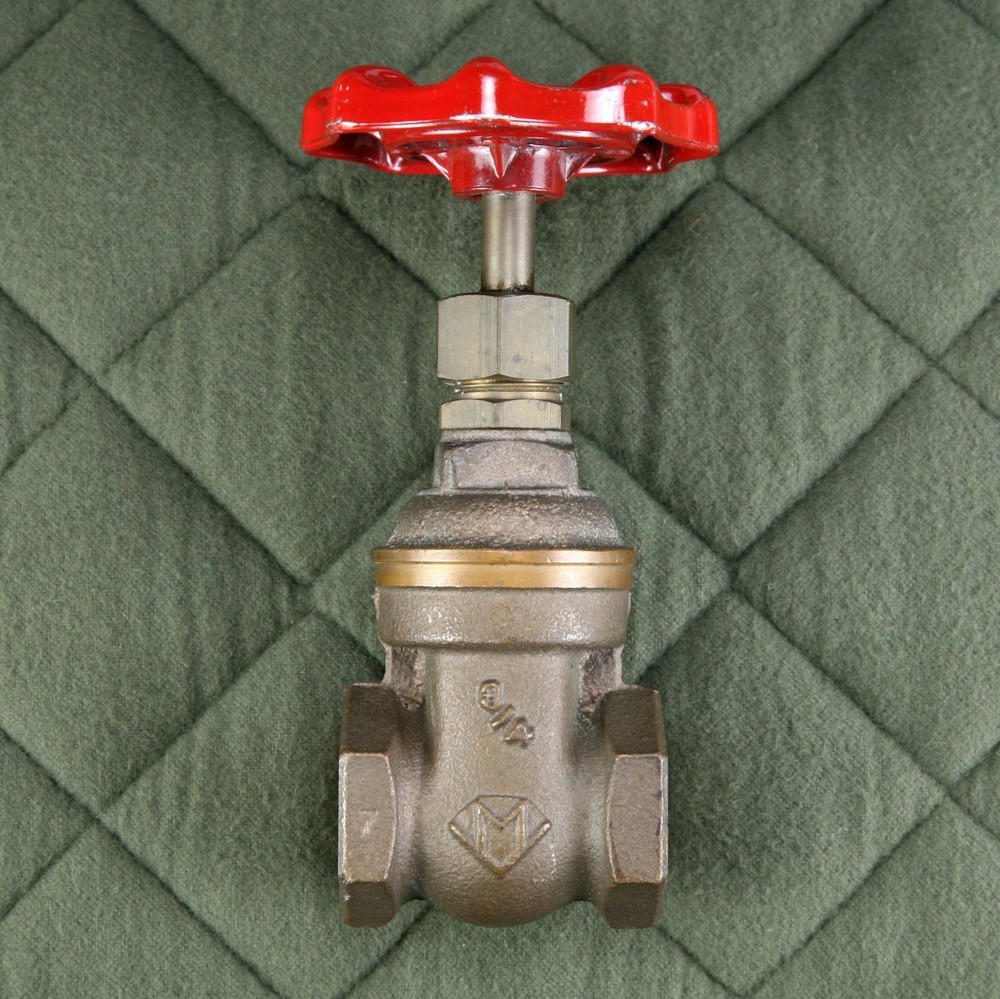 Milwaukee Valve Co. Fig. 1101 3/4″ Brass Gate Valve – New Old Stock