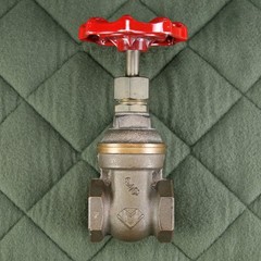 Milwaukee Valve Co. Fig. 1101 3/4″ Brass Gate Valve – New Old Stock