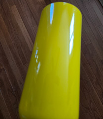 High Gloss Yellow Safety Powder Coating Paint 5LBS FREE SHIPPING
