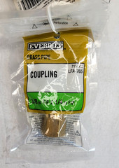 5 PCS Everbilt 3/8 in. x 1/4 in. FIP Brass Reducing Coupling Fitting
