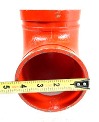 SPF Style ST-1 Straight Tee 4″ Grooved End IPS Pipe Size Fitting