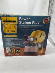 New Wagner Power Stainer Plus 6.6. Gal Heavy Duty Airless Paint Sprayer Ez TILT