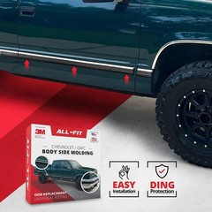 OBS Body Side Molding 2.5in Chrome Trim 88-99 Chevy Tahoe GMC Yukon 26ft