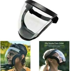 Full Face Paint Dust Shield Mask, Anti-Fog, Heavy Duty Safety Gear, Transparent
