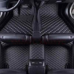 Custom 3D Car Floor Mats for Hyundai Santa Fe 5 Seat Azera Interior Auto Carpets