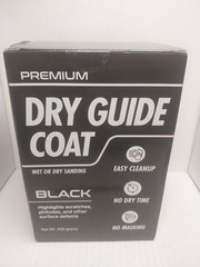 Premium Dry Guide coat wet or dry sanding BLACK highlights surface defects 200g