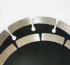 9″ Diamond Turbo Saw Blade (12 Pieces) Granite Concrete Tile Stone Cutting disc