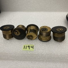 Corbin Russwin Mortise Lock Cylinder 1 1/8 ( Lot Of 5 ) Missing Key