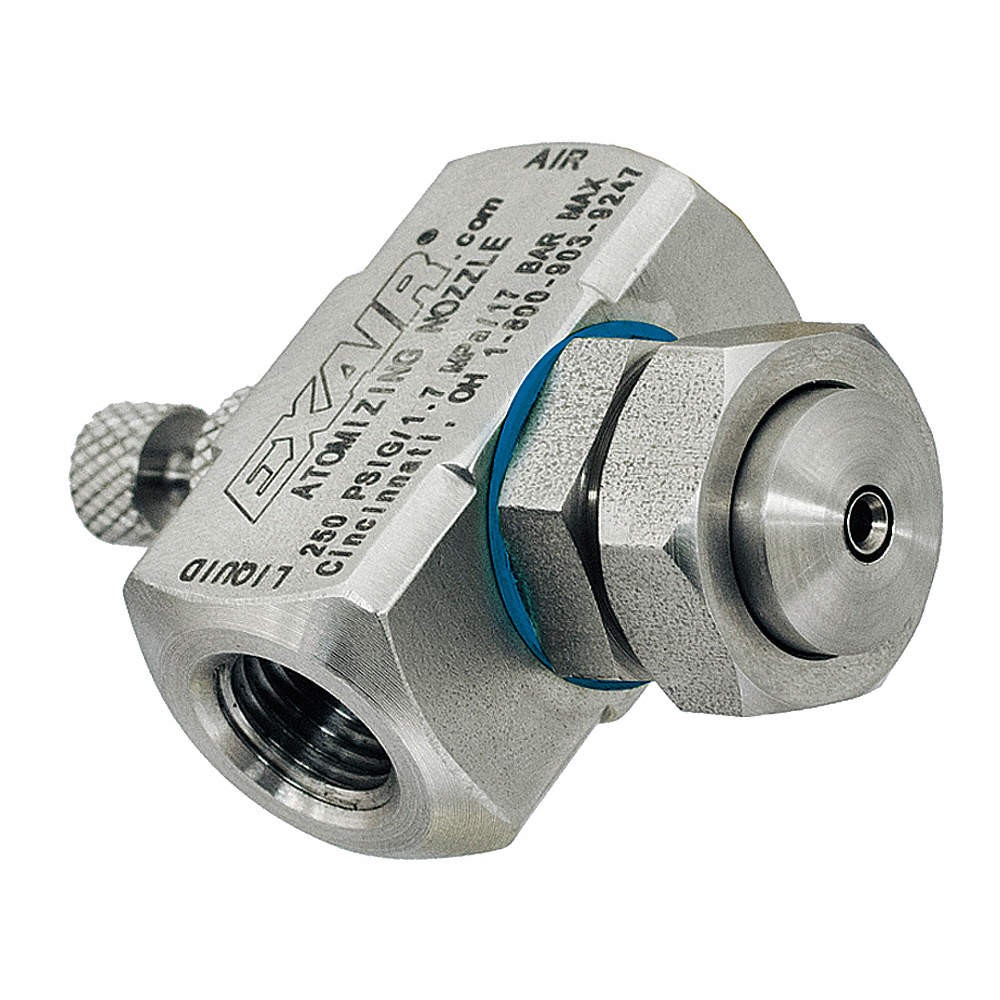 EXAIR SR1030SS Atomizing Spray Nozzle,0.3 to 5.8 gph 49T523