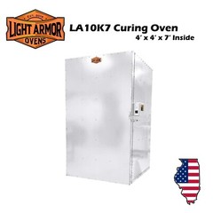Powder Coat Oven, Cerakote Oven, Curing Oven (Inside: 4′ W x 4′ D x 7′ T)