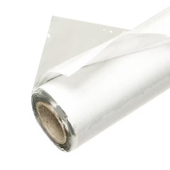 48 in. x 25 ft. Crystal Clear Plastic Vinyl Sheeting NEW