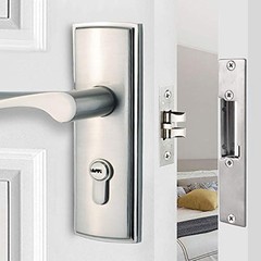 2026 Upgraded Electric Door Strike Lock Electronic Mortise NO Mode 12V DC Fai…