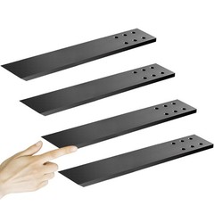 Hidden Granite Countertop Support Brackets 4 Pack 18″ L x 2.5″ W,3/8″ Thick H…