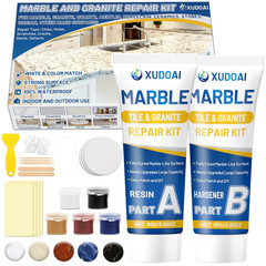 Marble and Granite Repair Kit (Color Match), 160G/5.64Oz Quartz Countertop Repai