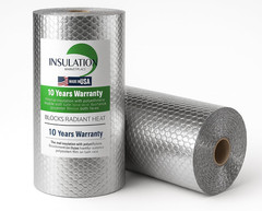 – 48″ X100Ft Bubble Core Double Reflective Insulation Roll, Thermal Shield, Duct
