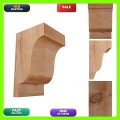 Ekena Millwork Newport Rough Sawn Corbel 6″W x 6″D x 10″H Western Red Cedar