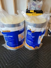 Frost King Sp55/6 Duct Insulation,Fiberglass, 2″T X 12″W X 15 Ft. L. 2pk