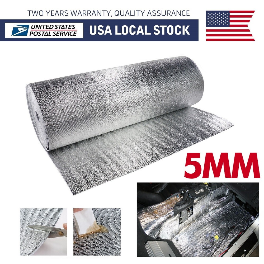 160″x40″ Car Sound Deadener Mat Proofing Thick Insulation Material Noise 197MIL