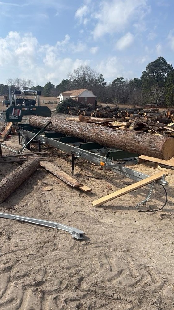 Miles Road Millworks Custom Rough Cut Handcrafted Wood Beams for Home Projects