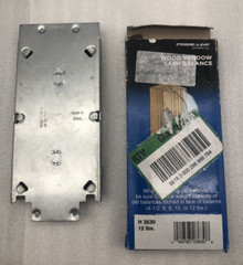 Prime-Line H3630 Silver Steel 12 lbs. Wood Window Sash Balance *READ DESCRIPTION