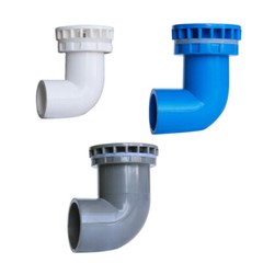 PVC Water Pipe Fittings Drainage Couplers Adapter Cross Tee Elbow 16mm-200mm