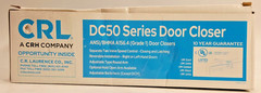 COMMERCIAL DOOR CLOSER, SURFACE MOUNTED, GRADE 1, DC50 Series