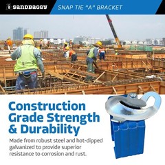 Sandbaggy Jahn A Bracket – Hot Dipped Galvanized – Snap Tie Clamp