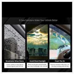 Window Visors 4pc for Hyundai Elantra 2011-2016 Smoke Tinted FZ-WDM-HYEL11