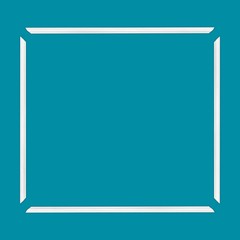 Outwater 54″ X 48″ White Pre-Mitered Wall Box Panel Frame Kit with Adhesive,