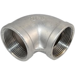2 inch NPT threaded Female Elbow 90 Degree Stainless Steel 304 Pipe Fitting