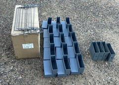 Form-A-Drain 8″ 90-Degree Corners, Straight Connectors and Cross Braces