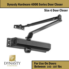 Commercial Hydraulic Door Closer Size 4 Surface Mount Duronodic Bronze 4000