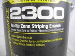 Rust-oleum 2300 Traffic Striping Paint, Traffic Yellow, 1 Gallon, 2348402
