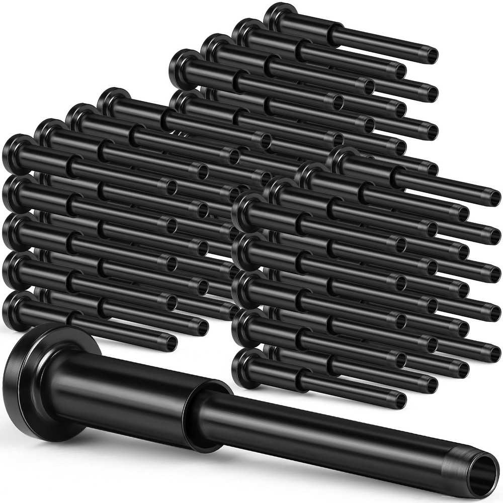Blulu 100 Pack Invisible Cable Railing kit, T316 Stainless 1/8 inch, Black