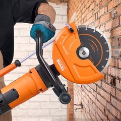 Electric Concrete Saw,9 in,1800 W Motor Circular Saw Cutter w/3.5 in Cutting Dep