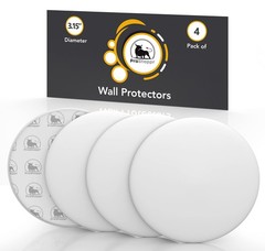 Door Stoppers – Large 3.15″ (4 Pack) – Pack), White