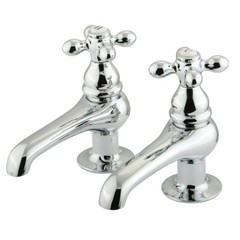 Kingston Brass KS320.AX Restoration 1.2 GPM Basin Tap Faucet – Chrome