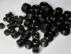 100PCS NPT PIPE PLUGS 1/16″ 1/8” 1/4” 3/8” 1/2” 3/4″ END CAPS FOR WORKSHOP